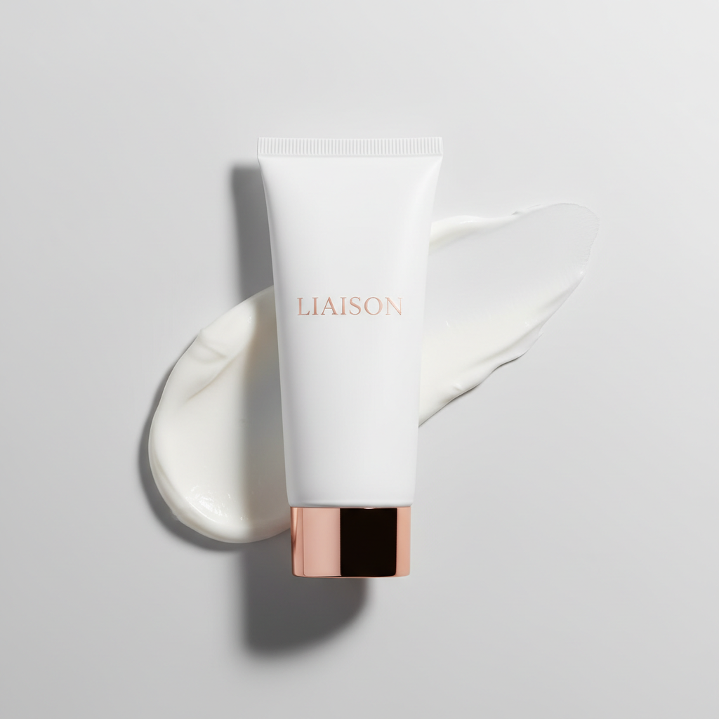 Liaison Revitalizing Body Cream – Close-up of Tube and Texture