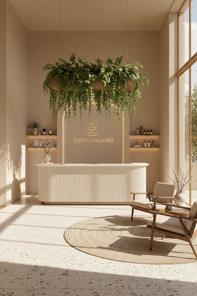 Luxury Spa Reception
